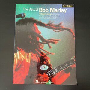 BEST OF BOB MARLEY Easy Guitar Songbook, Music Book King of Reggae 1998 Grooving